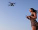 fly drone cautiously in wind